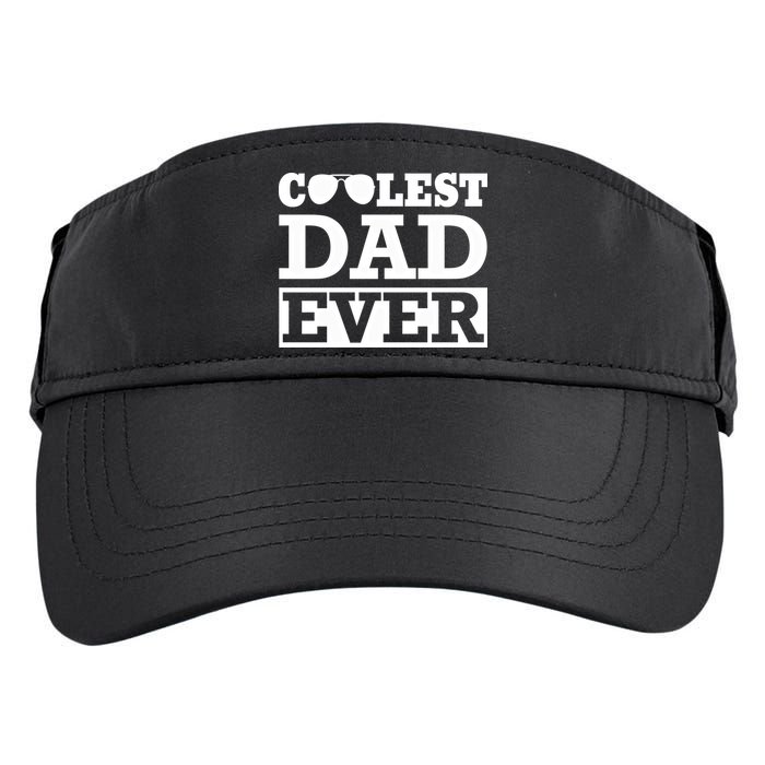 Coolest Dad Ever Coolest Dad Around Worlds Coolest Dad Meaningful Gift Adult Drive Performance Visor