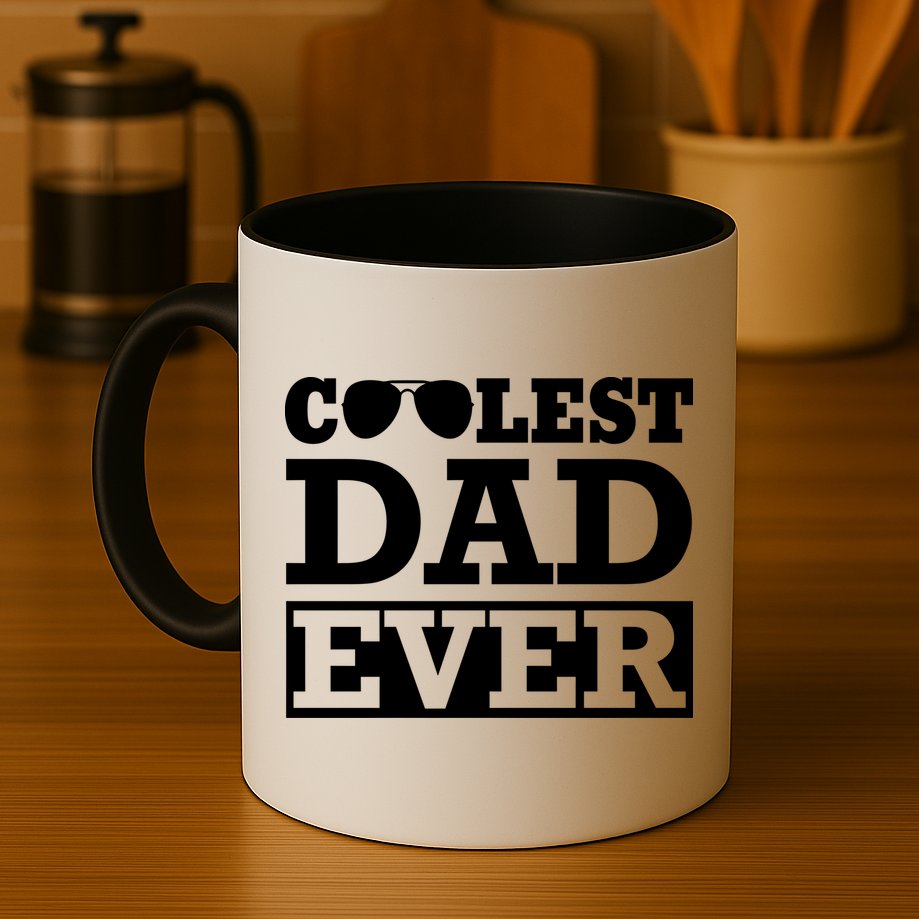 Coolest Dad Ever Coolest Dad Around Worlds Coolest Dad Meaningful Gift Mug