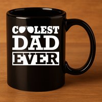 Coolest Dad Ever Coolest Dad Around Worlds Coolest Dad Meaningful Gift 11oz C Handle Ceramic Mug