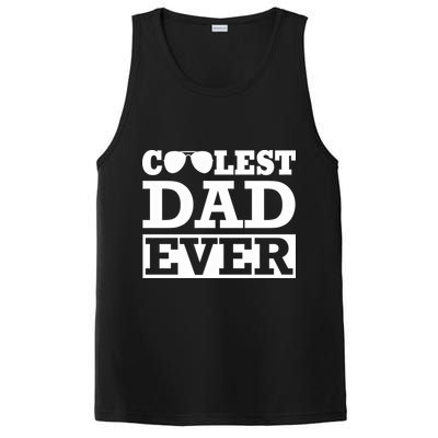 Coolest Dad Ever Coolest Dad Around Worlds Coolest Dad Meaningful Gift PosiCharge Competitor Tank