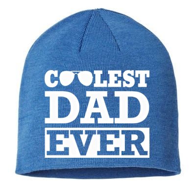 Coolest Dad Ever Coolest Dad Around Worlds Coolest Dad Meaningful Gift Sustainable Beanie