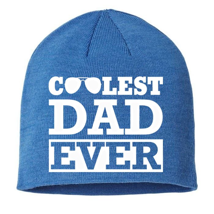 Coolest Dad Ever Coolest Dad Around Worlds Coolest Dad Meaningful Gift Sustainable Beanie
