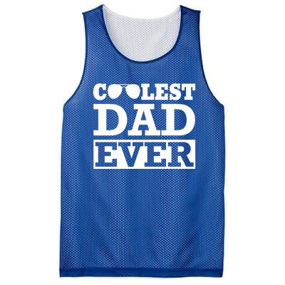 Coolest Dad Ever Coolest Dad Around Worlds Coolest Dad Meaningful Gift Mesh Reversible Basketball Jersey Tank