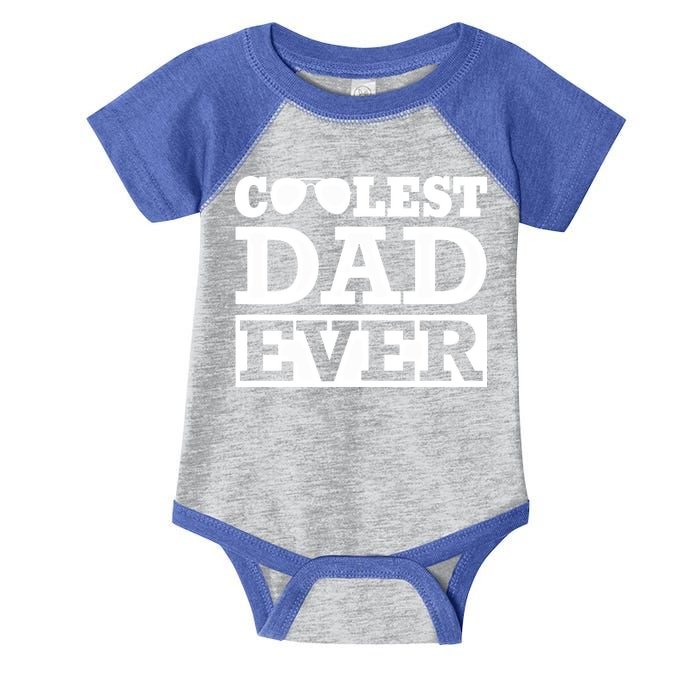 Coolest Dad Ever Coolest Dad Around Worlds Coolest Dad Meaningful Gift Infant Baby Jersey Bodysuit