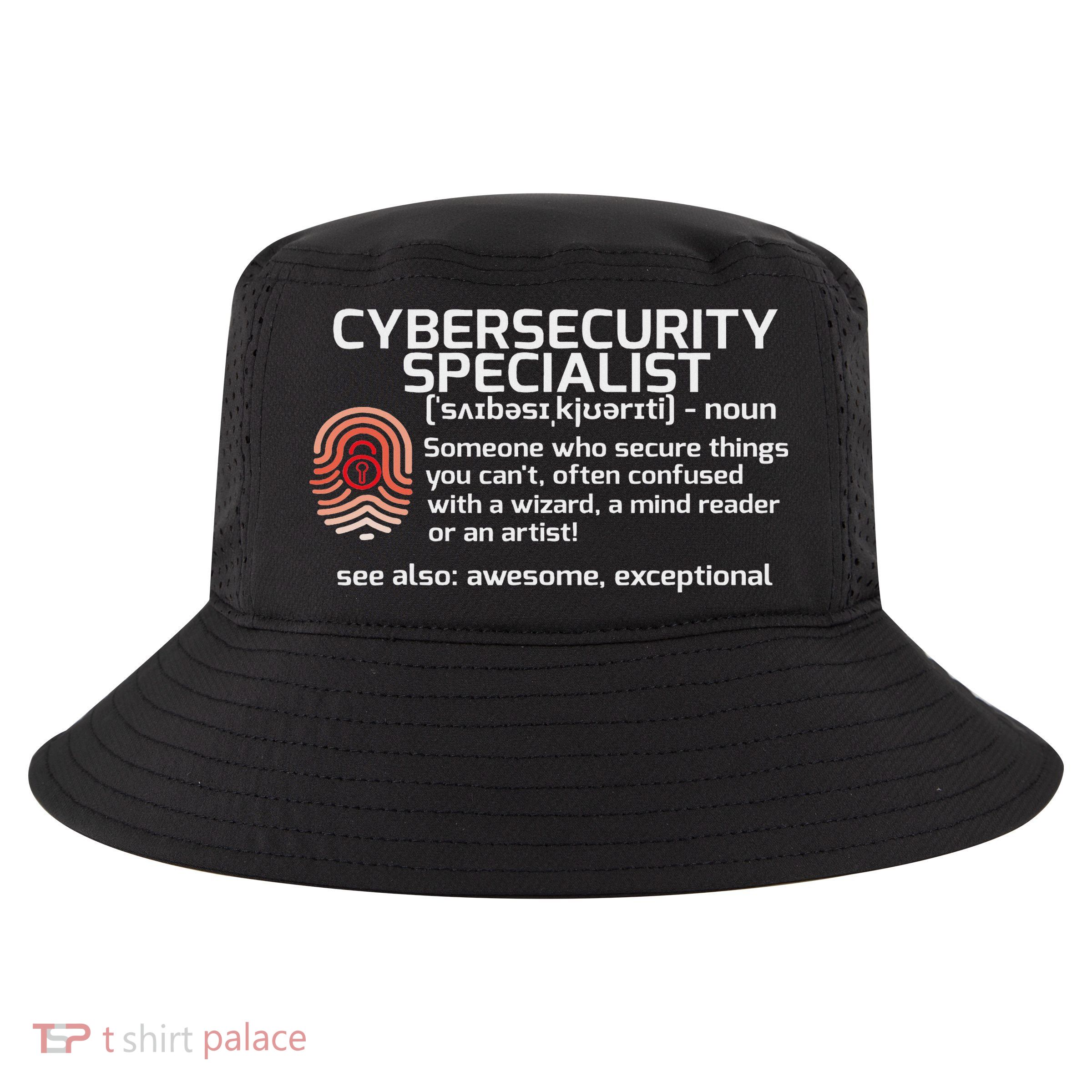 Cybersecurity Definition Engineering Gift Cool Comfort Performance Bucket Hat