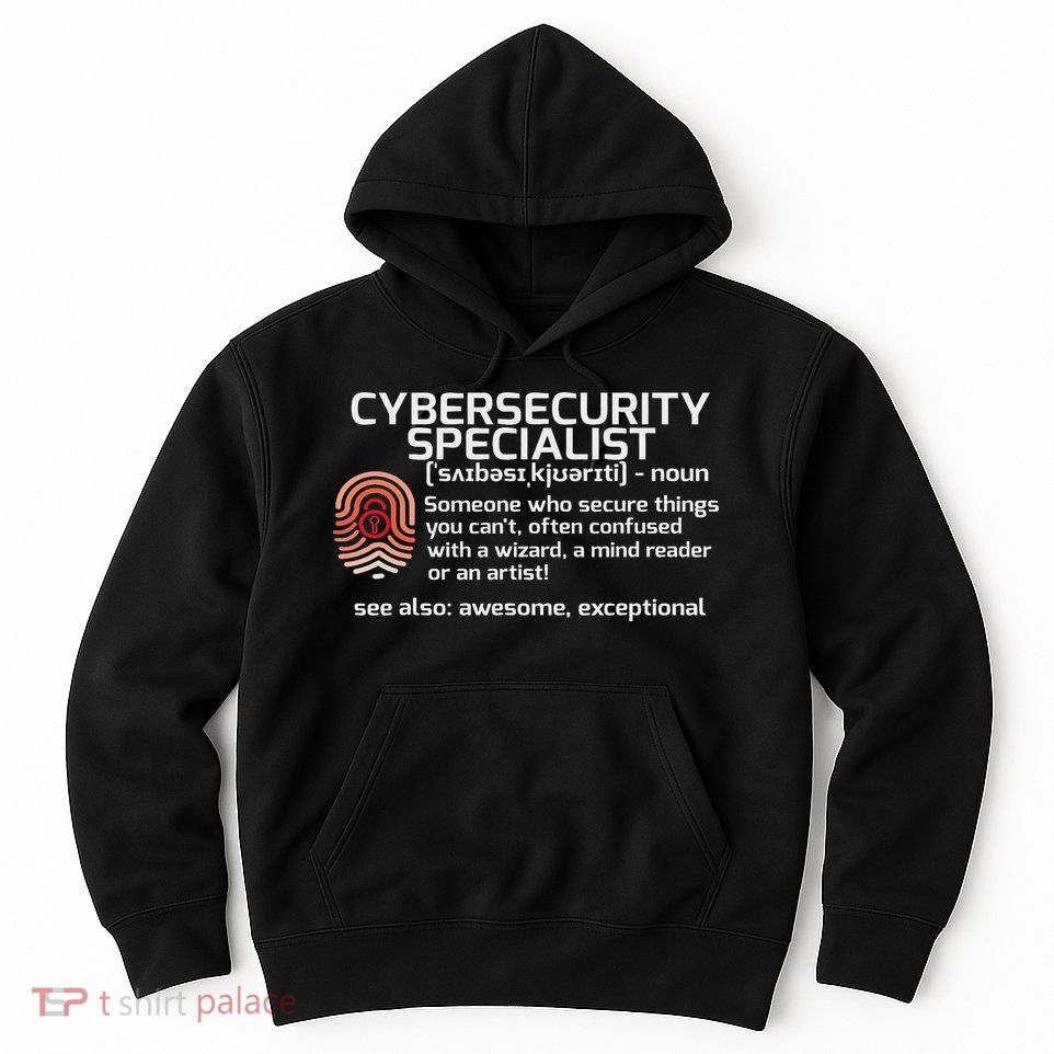 Cybersecurity Definition Engineering Gift Hoodie