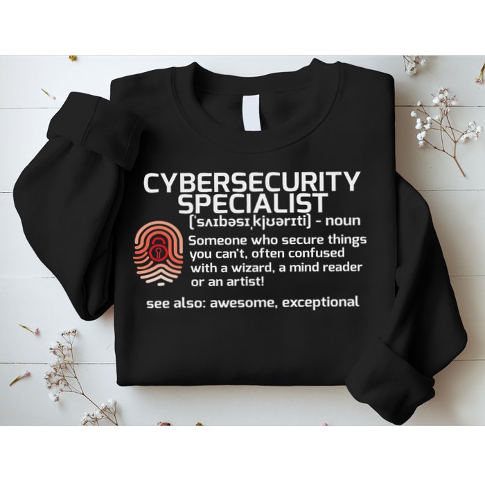 Cybersecurity Definition Engineering Gift Sweatshirt