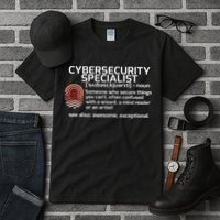 Cybersecurity Definition Engineering Gift Tall T-Shirt