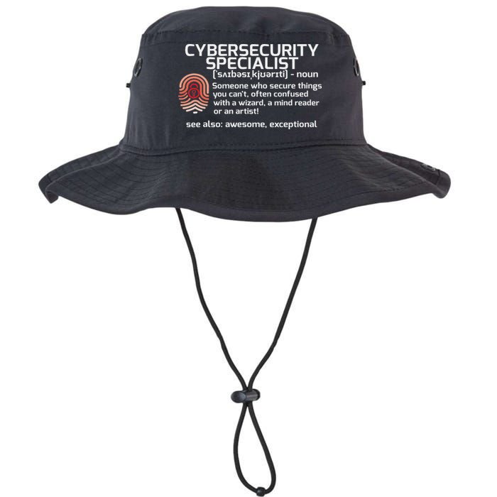 Cybersecurity Definition Engineering Gift Bucket Hat