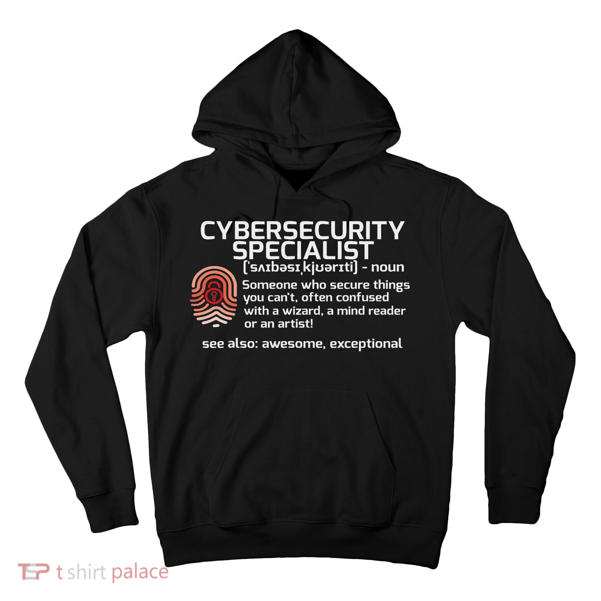Cybersecurity Definition Engineering Gift Tall Hoodie