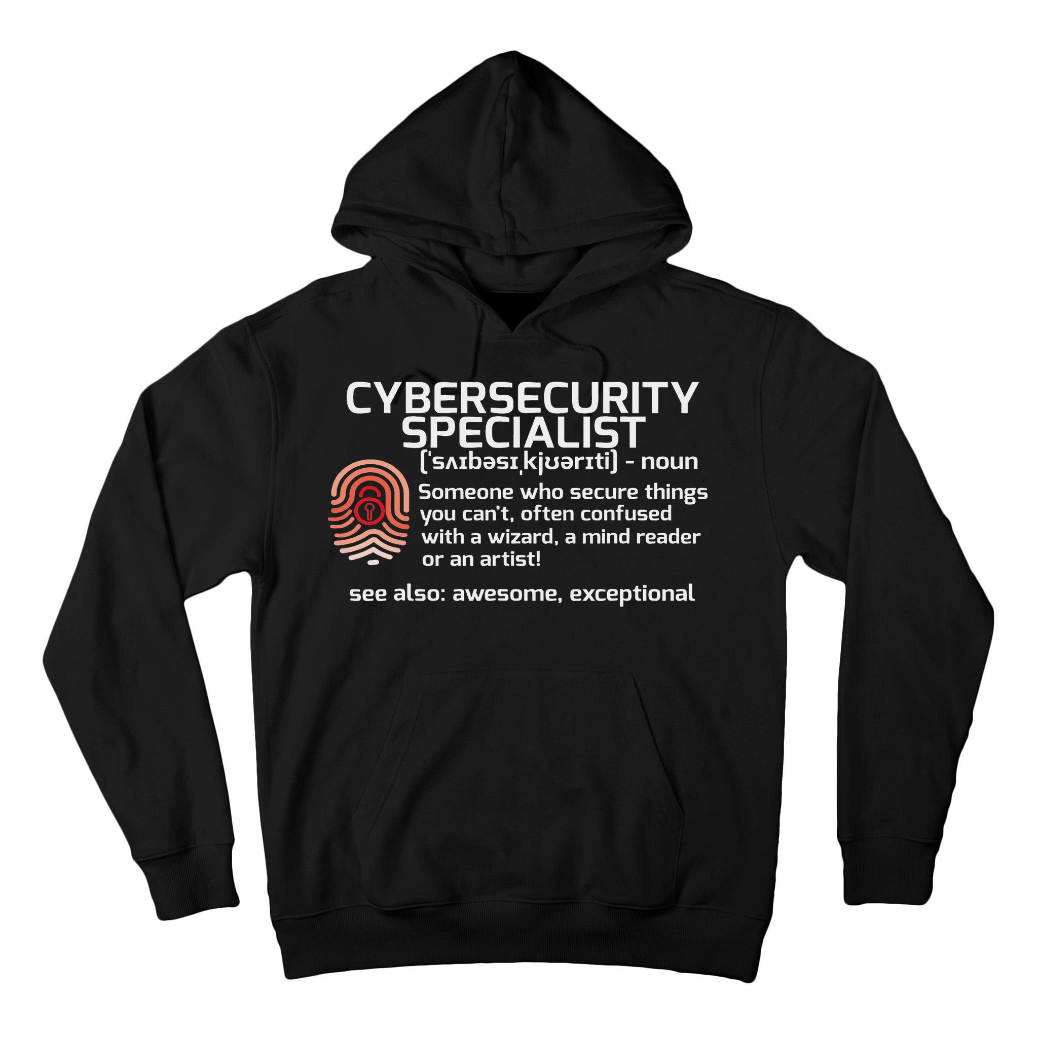 Cybersecurity Definition Engineering Gift Tall Hoodie