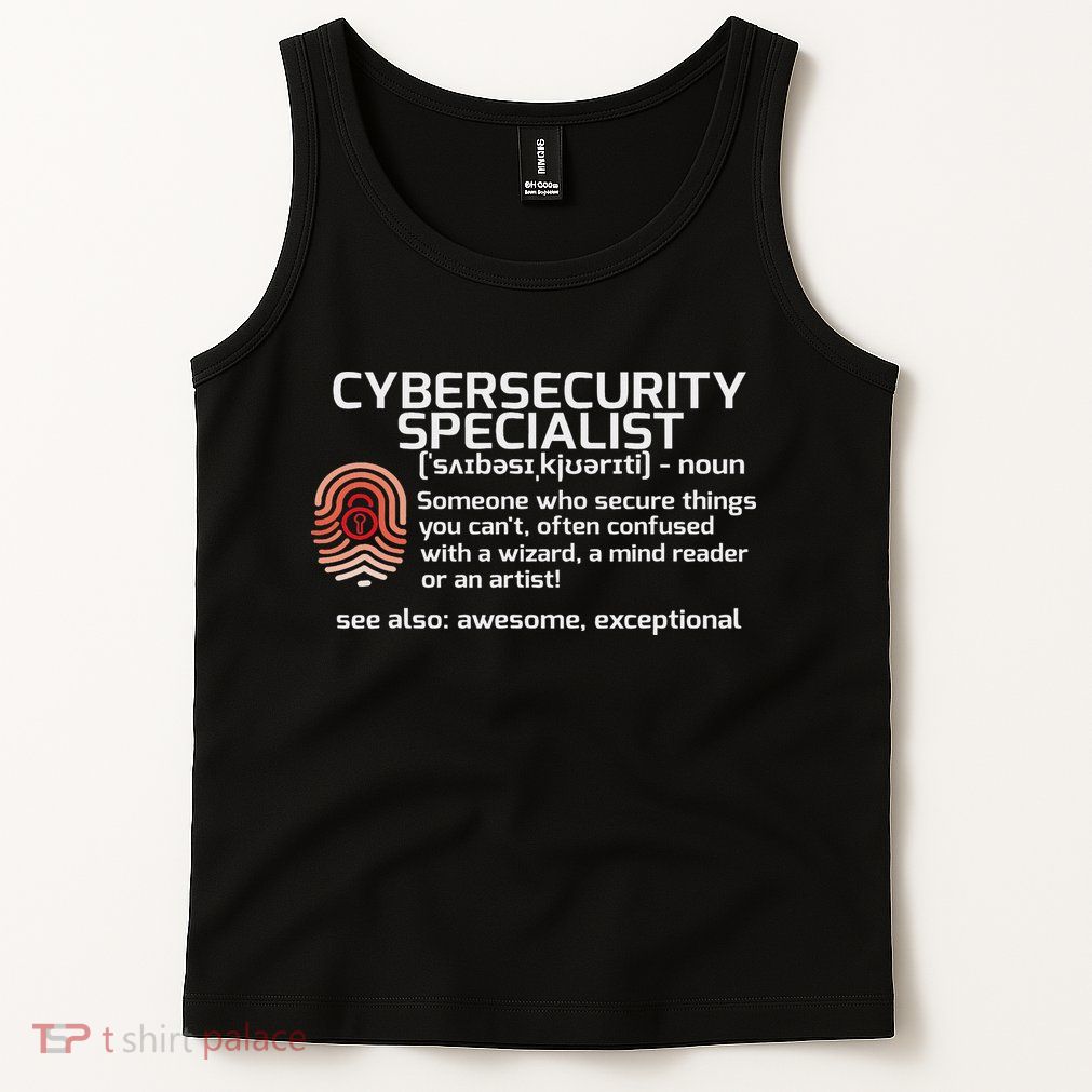 Cybersecurity Definition Engineering Gift Tank Top
