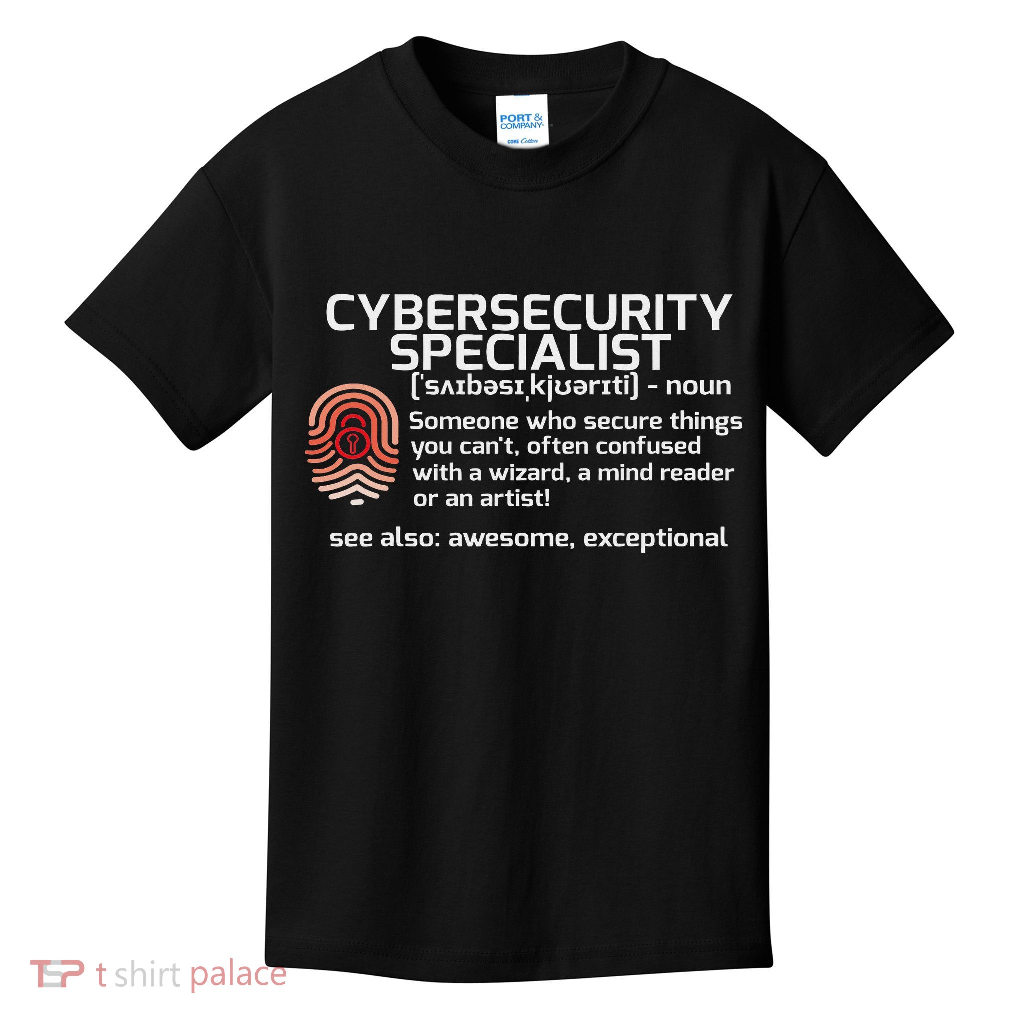 Cybersecurity Definition Engineering Gift Kids T-Shirt