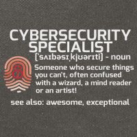 Cybersecurity Definition Engineering Gift Cotton Canvas Backpack