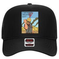 Carthago Delenda Est Funny Meme High Crown Mesh Back Trucker Hat