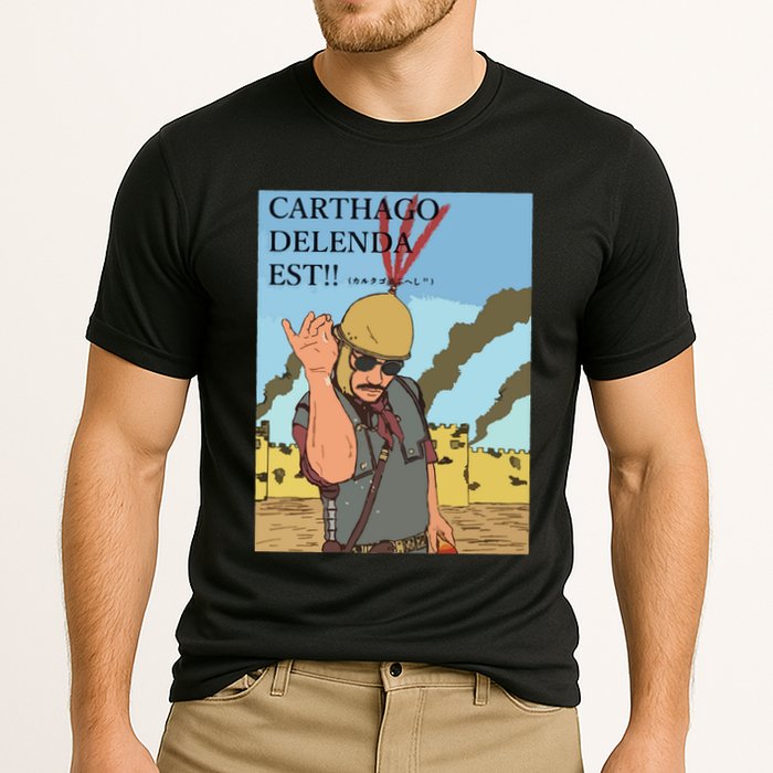 Carthago Delenda Est Funny Meme Cooling Performance Crew T-Shirt