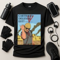 Carthago Delenda Est Funny Meme Cooling Performance Crew T-Shirt