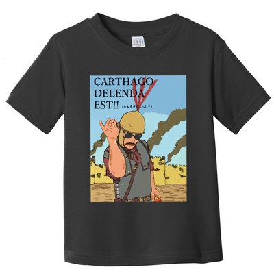 Carthago Delenda Est Funny Meme Toddler T-Shirt