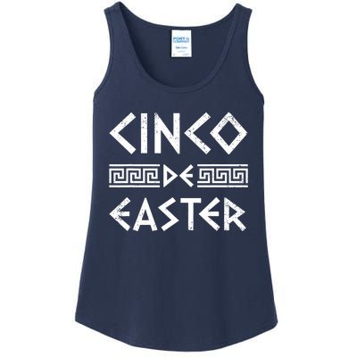 Cinco De Easter Funny Cinco De Mayo Orthodox Greek Easter Ladies Essential Tank