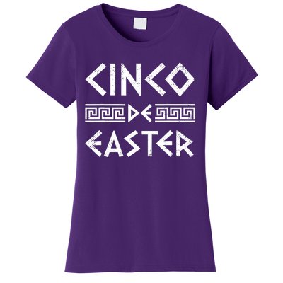 Cinco De Easter Funny Cinco De Mayo Orthodox Greek Easter Women's T-Shirt