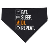 Cool Dj For Women Disc Jockey Radio Djs Jazz Music Lover USA-Made Doggie Bandana