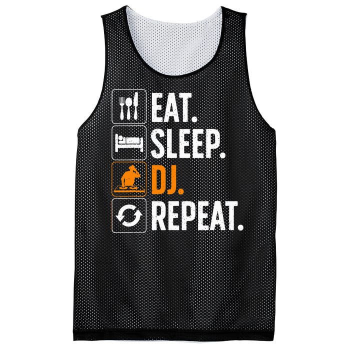 Cool Dj For Women Disc Jockey Radio Djs Jazz Music Lover Mesh Reversible Basketball Jersey Tank