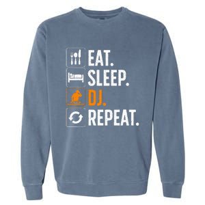 Cool Dj For Women Disc Jockey Radio Djs Jazz Music Lover Garment-Dyed Sweatshirt