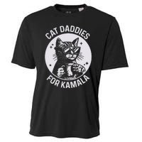 Cat Daddies For Kamala Harris Cat Dad Vote Election Cooling Performance Crew T-Shirt