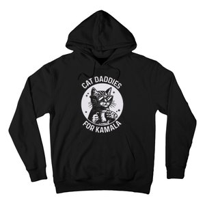 Cat Daddies For Kamala Harris Cat Dad Vote Election Hoodie