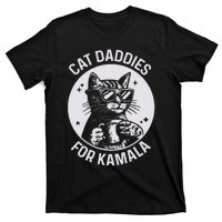 Cat Daddies For Kamala Harris Cat Dad Vote Election T-Shirt