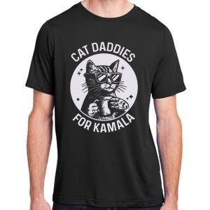 Cat Daddies For Kamala Harris Cat Dad Vote Election Adult ChromaSoft Performance T-Shirt