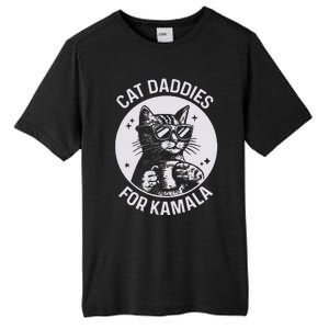 Cat Daddies For Kamala Harris Cat Dad Vote Election Tall Fusion ChromaSoft Performance T-Shirt