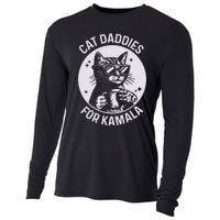 Cat Daddies For Kamala Harris Cat Dad Vote Election Cooling Performance Long Sleeve Crew