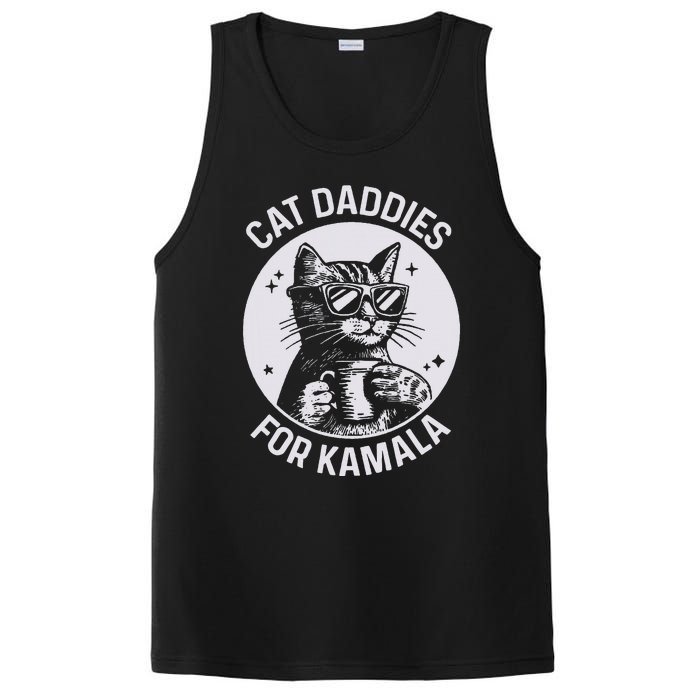 Cat Daddies For Kamala Harris Cat Dad Vote Election PosiCharge Competitor Tank