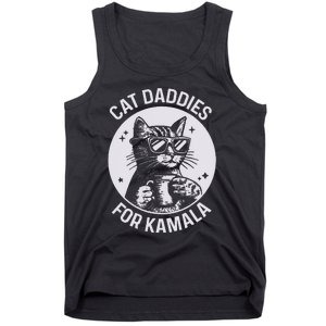 Cat Daddies For Kamala Harris Cat Dad Vote Election Tank Top