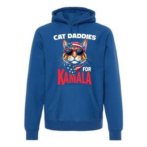 Cat Daddies For Kamala Harris 2024 Gift Premium Hoodie