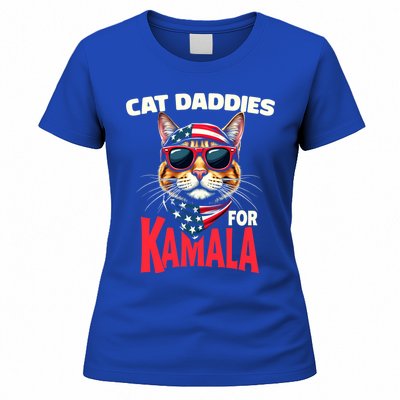 Cat Daddies For Kamala Harris 2024 Gift Women's T-Shirt