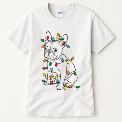 Christmas Dog French Bulldog Tall T-Shirt