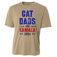 Cat Dads For Kamala 2024 Feminist Joyful Warrior Cooling Performance Crew T-Shirt