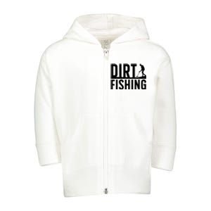 Cool Dirt Fishing Metal Detecting For Detector Treasure Hunting Toddler Zip Fleece Hoodie