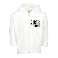 Cool Dirt Fishing Metal Detecting For Detector Treasure Hunting Toddler Zip Fleece Hoodie