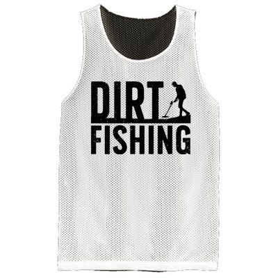 Cool Dirt Fishing Metal Detecting For Detector Treasure Hunting Mesh Reversible Basketball Jersey Tank