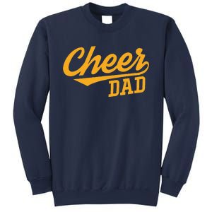 Cheer Dad Father Cheerleading Cheering Fathers Day Sweatshirt