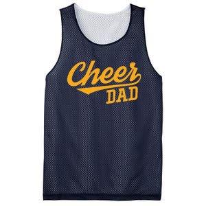 Cheer Dad Father Cheerleading Cheering Fathers Day Mesh Reversible Basketball Jersey Tank