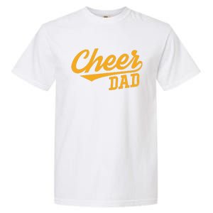 Cheer Dad Father Cheerleading Cheering Fathers Day Garment-Dyed Heavyweight T-Shirt