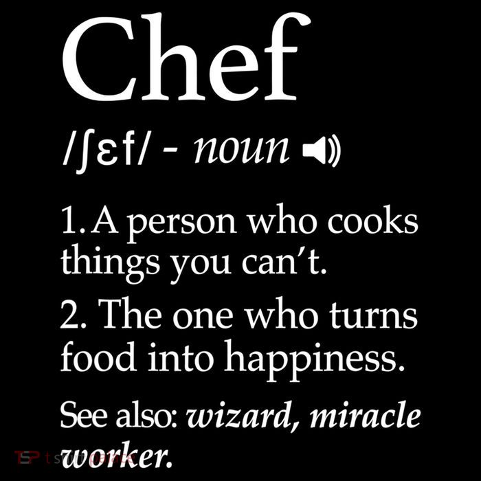 Chef Definition Funny Line Saying Cook Cooking Gifts Chefs TShirt Sustainable Beanie