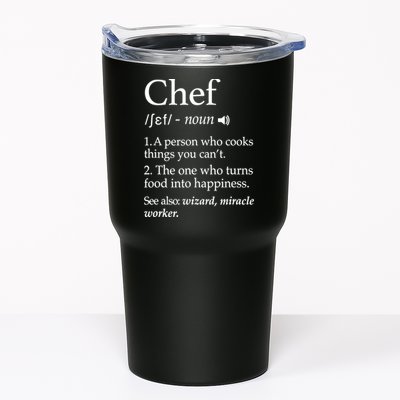 Chef Definition Funny Line Saying Cook Cooking Gifts Chefs TShirt Tumbler