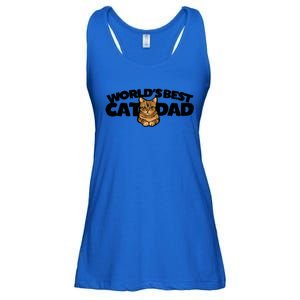 Cat Dad Funny Cat Person Humor Gift Ladies Essential Flowy Tank