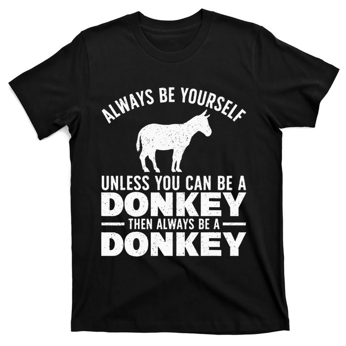 Cool Donkey For Men Women Zoo Mule Horse Farm Animal Lover T-Shirt