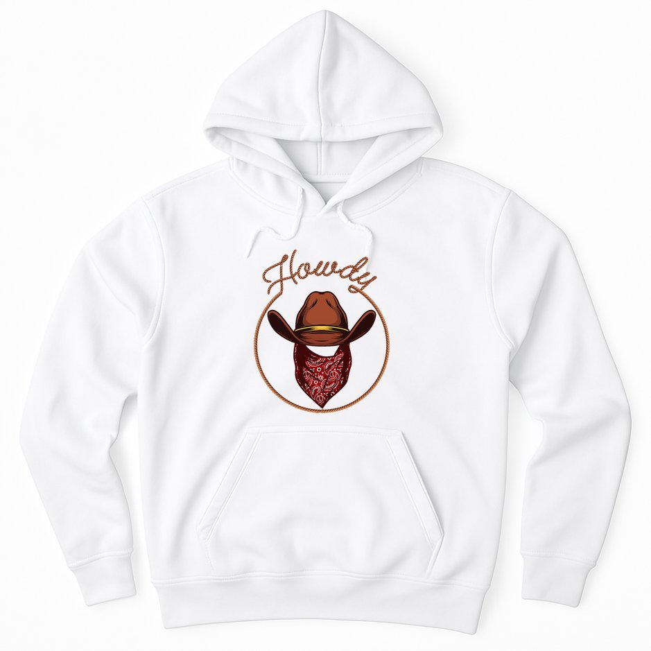 Cowboy Design For Rodeo Bull Rider Cowboy Hoodie
